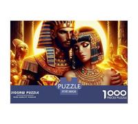 Ancient Egypt Jigsaw Puzzle 1000 Pieces Family Game Adults Teens Night Activity Relaxation Stress Free 38x26cm/1000pcs