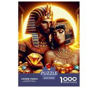 Ancient Egypt Jigsaw Puzzle 1000 Pieces Family Game Adults Teens Night Activity Relaxation Stress Free 70x50cm/1000pcs