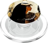 Ancient Egypt kemetic Art Ebony Queen PopSockets PopGrip for MagSafe