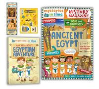 Ancient Egypt Kit for Kids (Ages 6-11) - History Gift Box, Educational Activity Set, Homeschool Curriculum, KS2 history, Interactive Learning Adventure