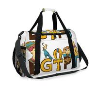 Ancient Egypt Pattern Travel Duffel Bag for Girls Boys Women Men Weekend Overnight Bag Shoulder Tote Luggage Handbag for Travel Sports Gym