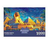 Ancient Egypt Scene Non Fading Material Fun Relaxing Activity, Perfect for Reducing Anxiety And Enjoying Calm Time 38x26cm/1000pcs