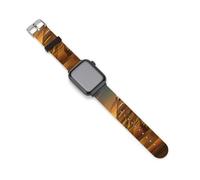 Ancient Egypt Secrets Pyramid Sphinx Watch Bands Replacement Silicone Straps Sport Wristbands Compatible for Apple Watch 38mm/40mm