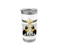Ancient Egypt Symbols and the Cats Stainless Steel Insulated Tumbler