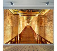 Ancient Egypt Theme Backdrop Egyptian Pharaoh Place Temple Corridor Photography Background Party Decoration Banner Poster 150cmx100cm