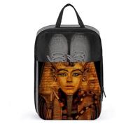 Ancient Egypt Travel Shoe Bags for Travel and Daily Use with Zipper Shoe Storage Organizer with Handle Travel Bags for Men and Women(A33)