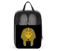 Ancient Egypt Travel Shoe Bags for Travel and Daily Use with Zipper Shoe Storage Organizer with Handle Travel Bags for Men and Women(A15)