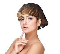 Ancient Egypt Tribe Series Bonnet for Hair Protection, Sleep Cap for Women and Men, Soft Satin Sleep Cap with Elastic Band Black, Black, One size