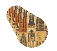 Ancient Egypt Tribe Series Car Air Freshener Cards for Women Men 4 Pack Cute Car Accessories Long Lasting Scent Car Diffuser Hanging Auto Aromatherapy Tablets Car Fresheners Gifts