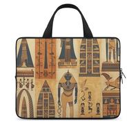 Ancient Egypt Tribe Series Laptop Sleeve Ultra-Thin, Waterproof 17inch Laptop Bags, Portable Protective Computer Bag with Hand Strap