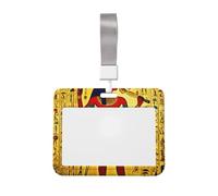 Ancient Egypt Tribe Series Print Card Badge Holder Lightweight Transparent Waterproof Office Hospital Conference