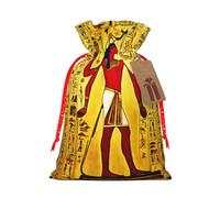 Ancient Egypt Tribe Series Print Gift Bags,Cute And Stylish Presents Packaging With Drawstring