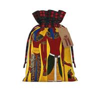 Ancient Egypt Tribe Series Print Gift Decor Bags Drawstring Pouches Eco-Friendly Anniversaries Present Packaging