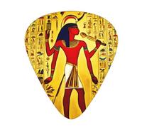 Ancient Egypt Tribe Series print Guitar Picks 12 Pack Assorted Thickness for Guitar,ukulele,0.46/0.71/0.96mm