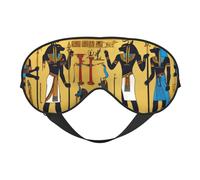 Ancient Egypt Tribe Series Print Outdoor Travel Stylish Eye Mask Adjustable Sleep Camping Meditation Relaxation