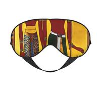 Ancient Egypt Tribe Series Print Sleep Eye Mask Outdoor Indoor Travel Camping Meditation Yoga Shift Work Breathable
