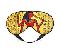 Ancient Egypt Tribe Series Print Sleep Eye Mask Outdoor Indoor Travel Camping Meditation Yoga Shift Work Breathable