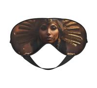 Ancient Egypt Tribe Series Print Sleep Mask Silk-Like Eye Mask Sleeping Eye Mask for Women Men for Travel Sleep Relaxation