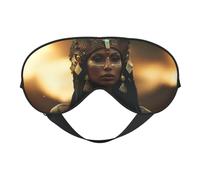 Ancient Egypt Tribe Series Print Sleep Mask Silk-Like Eye Mask Sleeping Eye Mask for Women Men for Travel Sleep Relaxation