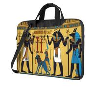Ancient Egypt Tribe Series Print Ultra-Thin Portable Laptop Bag Stylish Women Men Briefcase Office Commute Travel