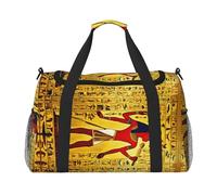 Ancient Egypt Tribe Series Print Versatility Ample Space Travel Bag Stylish Functional Tote for Outdoor Activities