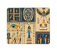 (Ancient Egypt Tribe Series) Printed Mousepad 7 x 8.6 in, Waterproof Non-Slip Mouse-Pad Rubber Base for Laptop Desktop Mat for Home Office Desk Decor