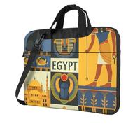 Ancient Egypt Tribe Series Printed Waterproof Laptop Case Ultra-Thin Portable One-Shoulder Laptop Bag 600d Oxford 13in/14in/15.6in