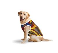 Ancient Egypt Tribe Seriesprint Large Vest For Pets Apparel T-Shirt Breathable Lightweight Sleeveless Tank Top