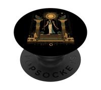 Ancient Egypt Tutankhamun Column Egyptology Egypt Mythology PopSockets Adhesive PopGrip