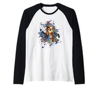 Ancient Egypt Tutankhamun Egyptian God Pharaohs Egyptology Raglan Baseball Tee