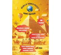 Ancient Egypt Word Search Puzzle Book for Adults: Explore Egyptian Culture Through 100 Advanced Word Search Games Featuring Advanced Vocabulary and ... and Geography with Themed Word Puzzles