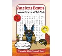 Ancient Egypt Word Search Puzzle: Puzzles for Adults, Senior and Teens