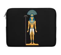 Ancient Egyptian Ancient God Laptop Case Sleeve Bag 17inch Durable Shockproof Protective Computer Carrying Cover Briefcase