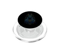 Ancient Egyptian Anubis Jackal Deity Sacred Icon Art PopSockets PopGrip for MagSafe