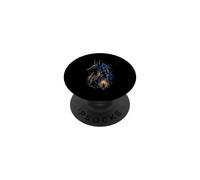 Ancient Egyptian Anubis Night Temple Guardian Deity Art PopSockets Adhesive PopGrip