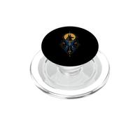 Ancient Egyptian Anubis Sacred Jackal Deity Icon Artwork PopSockets PopGrip for MagSafe