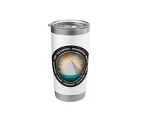 Ancient Egyptian Cities Pyramid Symbol Stainless Steel Insulated Tumbler