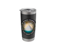 Ancient Egyptian Cities Pyramid Symbol Stainless Steel Insulated Tumbler