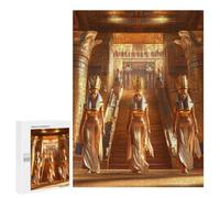 Ancient Egyptian Egypt Pyramids History Jigsaw Puzzles for Adults 500 PCS Wooden Puzzles Unique Puzzle Gifts