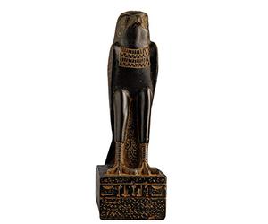 Ancient Egyptian Falcon Bird God Horus statue heavy black stone made in Egypt The name of Horus means “he who is above”and”he who is distant”.Horus is depicted as a Falcon.