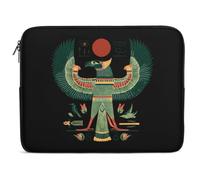 Ancient Egyptian Falcon God Laptop Case Sleeve Bag 15inch Durable Shockproof Protective Computer Carrying Cover Briefcase