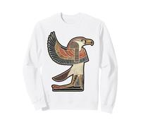 Ancient Egyptian Falcon Symbol Sun Disc Design Sweatshirt