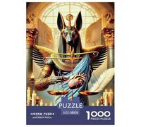 Ancient Egyptian God 1000 Puzzles Adults Puzzle Kids Age Gifts Puzzle Game Difficult Impossible Decompression 38x26cm/1000pcs