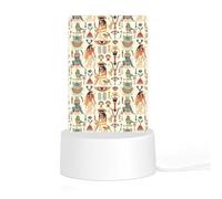 Ancient Egyptian God Acrylic Night Light Personalised Nightlight Bedside Lamp for Friends Ladies