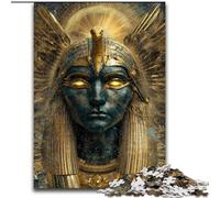 Ancient Egyptian God Ra Jigsaw Puzzles for Teenagers 1000 Jigsaws, Pattern Assembly Fun at Home Activities, Birthday Present,Travel Gifts (26x38cm)