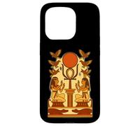 Ancient Egyptian Goddess Egypt Sun Symbol Case for iPhone 15 Pro