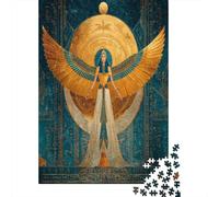 Ancient Egyptian Goddess Rätsel Für Erwachsene |Crescent Moon| 70x50cm/1000pcs Puzzles Lernspiele Home Decor Puzzles