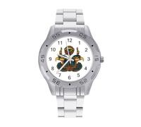 Ancient Egyptian Gods Pharaohs Men's Watches Analog Quartz Wrist Watch | Stainless Steel Band,Wristwatches,for Men Gift,Fashion,for Business Work Office