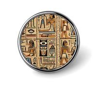 Ancient Egyptian Hieroglyph Blank Round Badges Round Badge DIY Pin Back Buttons Clear Button Pins for Craft Projects Badge Making Accessories