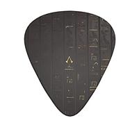 Ancient Egyptian Hieroglyph Guitar Plectrums 12 Pieces Set =>> Comfortable In The Hand With Smooth Edges Three Thicknesses To Match
